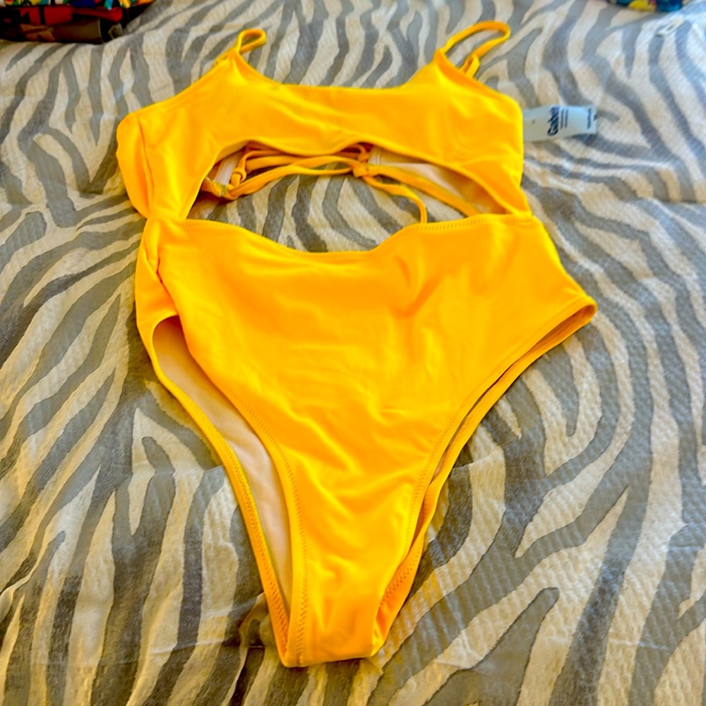 One piece bathing suit new